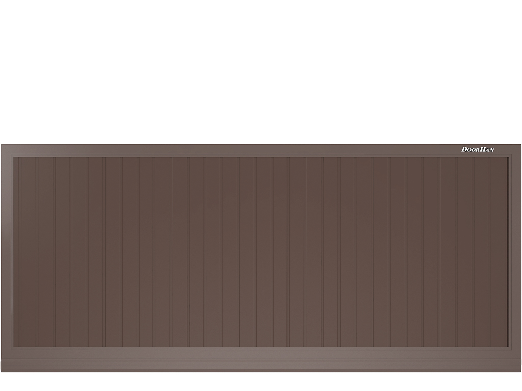 Щит с вертикальным расположением сэндвич-панелей